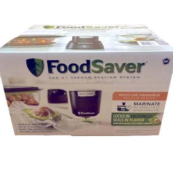 FoodSaver Kitchen Sale New Food Saver Handheld Vacuum Sealer Device